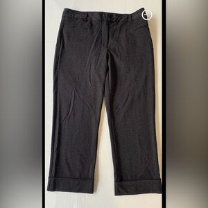 BETABRAND Crop Lite‎ Yoga Dress Pants Black XL-petite